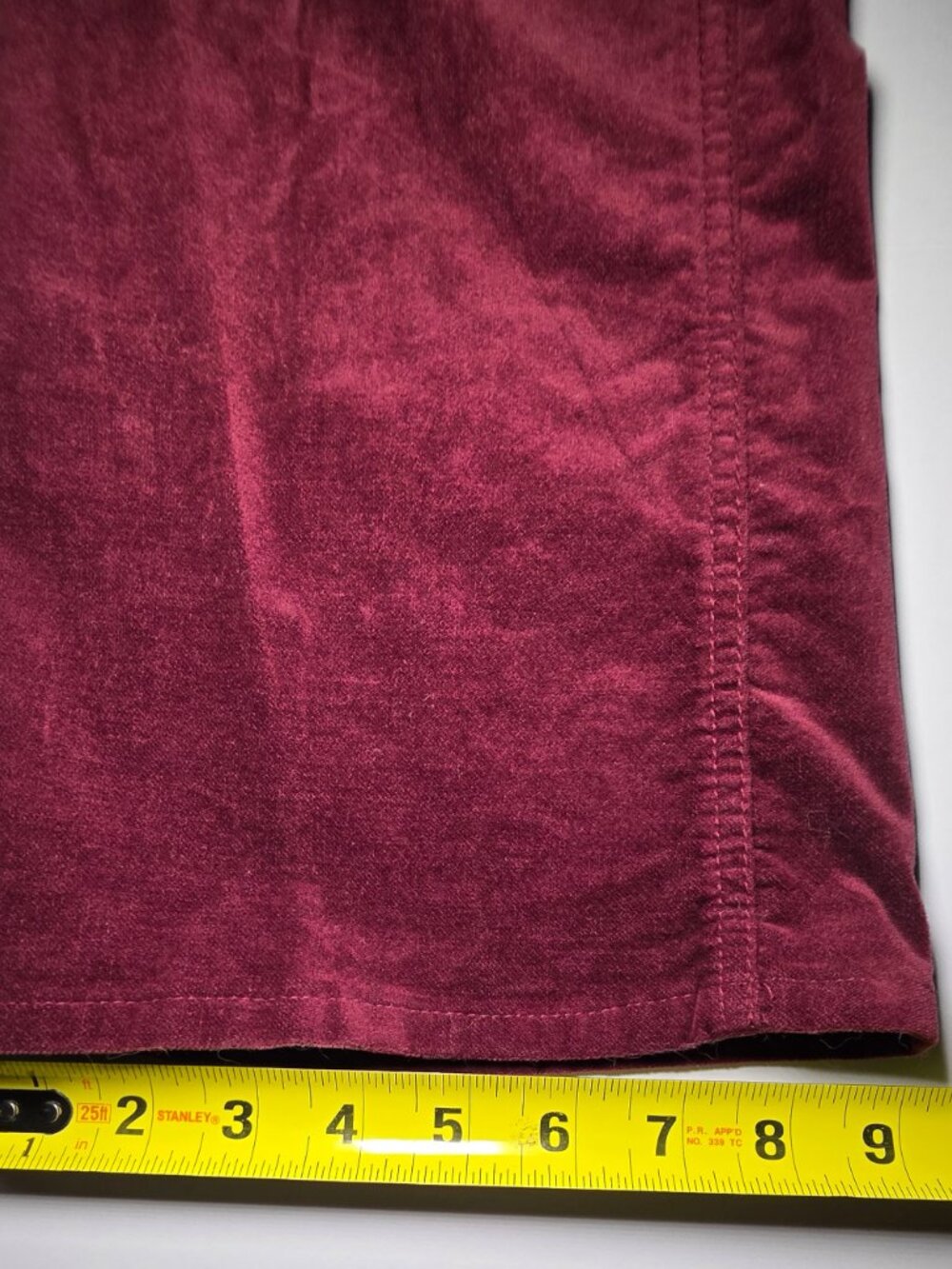Eddie Bauer Womens Purple Corduroy 5 Pocket Jeans Size 6 - Picture 10 of 12